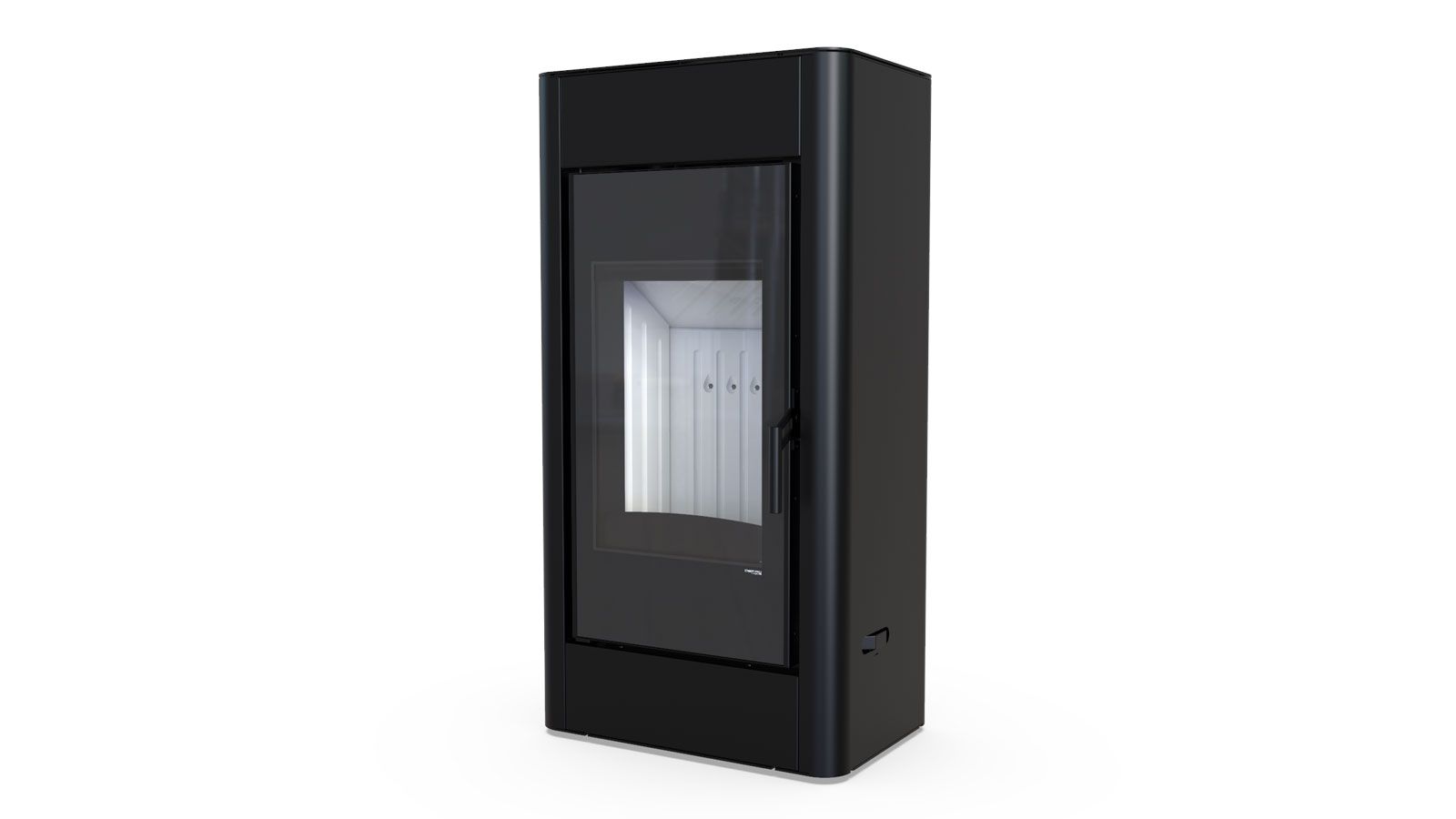 Zestaw kominek powietrzny stalowy KRATKI LUCY Prawy BLACK 14 kW Ø 200 z akcesoriami imageoferta79519201080 - Zestaw kominek powietrzny stalowy KRATKI LUCY Prawy BLACK 14 kW Ø 200 z akcesoriami